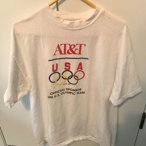 Vintage 1996 Olympic AT&T shirt